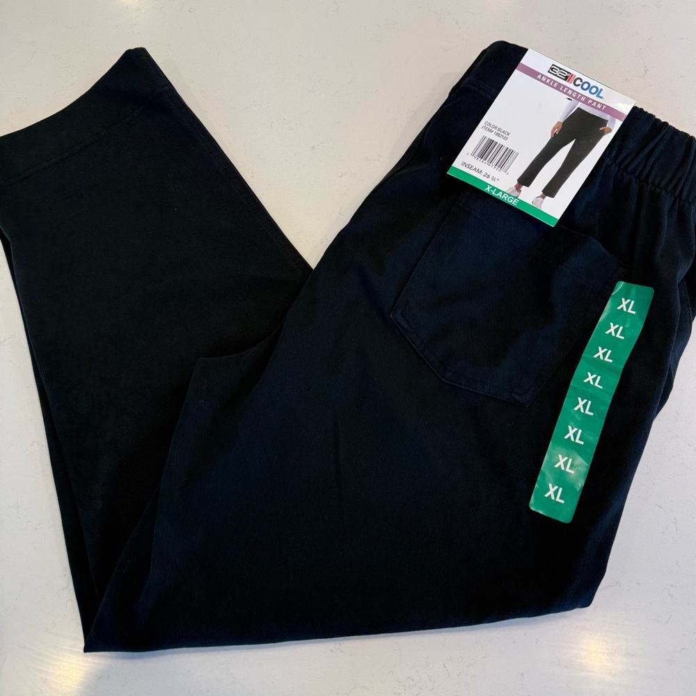 32 Degrees Black X-Large Pants
